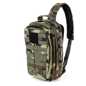 5.11 RUSH MOAB 8 Woodland Sling Pack 13L